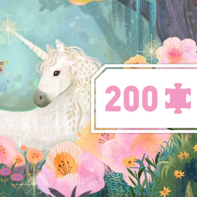 פאזל גלריה 200 פנטזיה בקצה היער Djeco