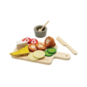 מגש גבינות ונקניקים מעץ Plan Toys