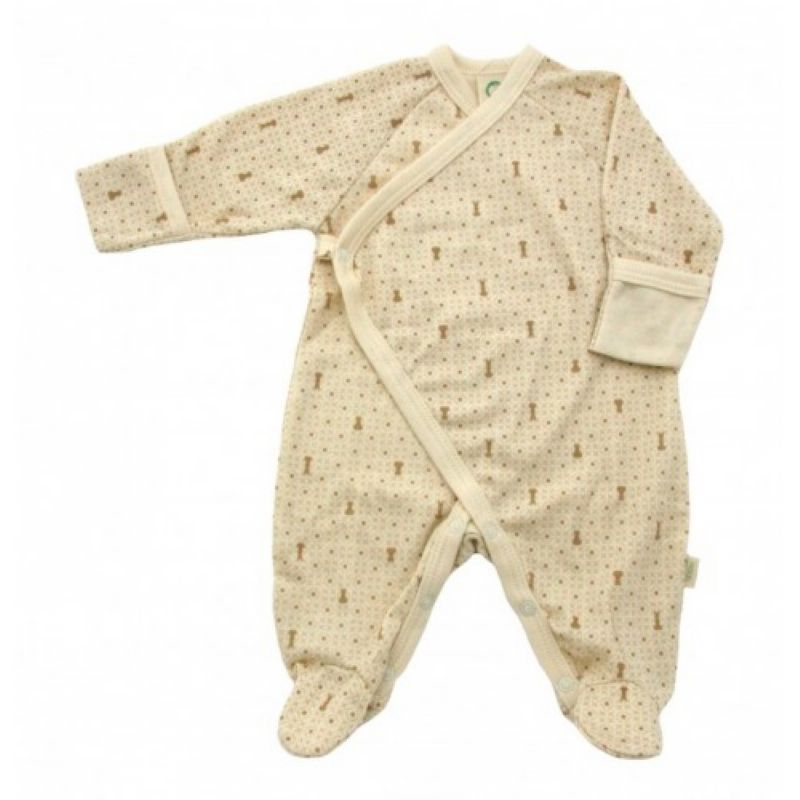 אוברול מעטפת לתינוקות Wooly Organic
