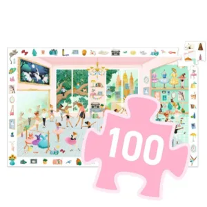 פאזל מסגרת 100 בית ספר למחול Djeco