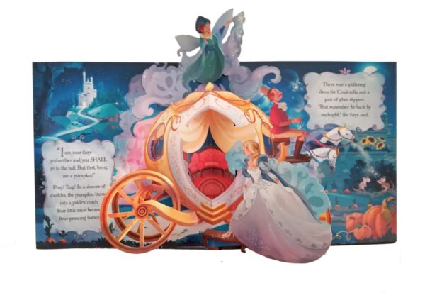 ספר תלת מימד פופ אפ סינדרלה Usborne