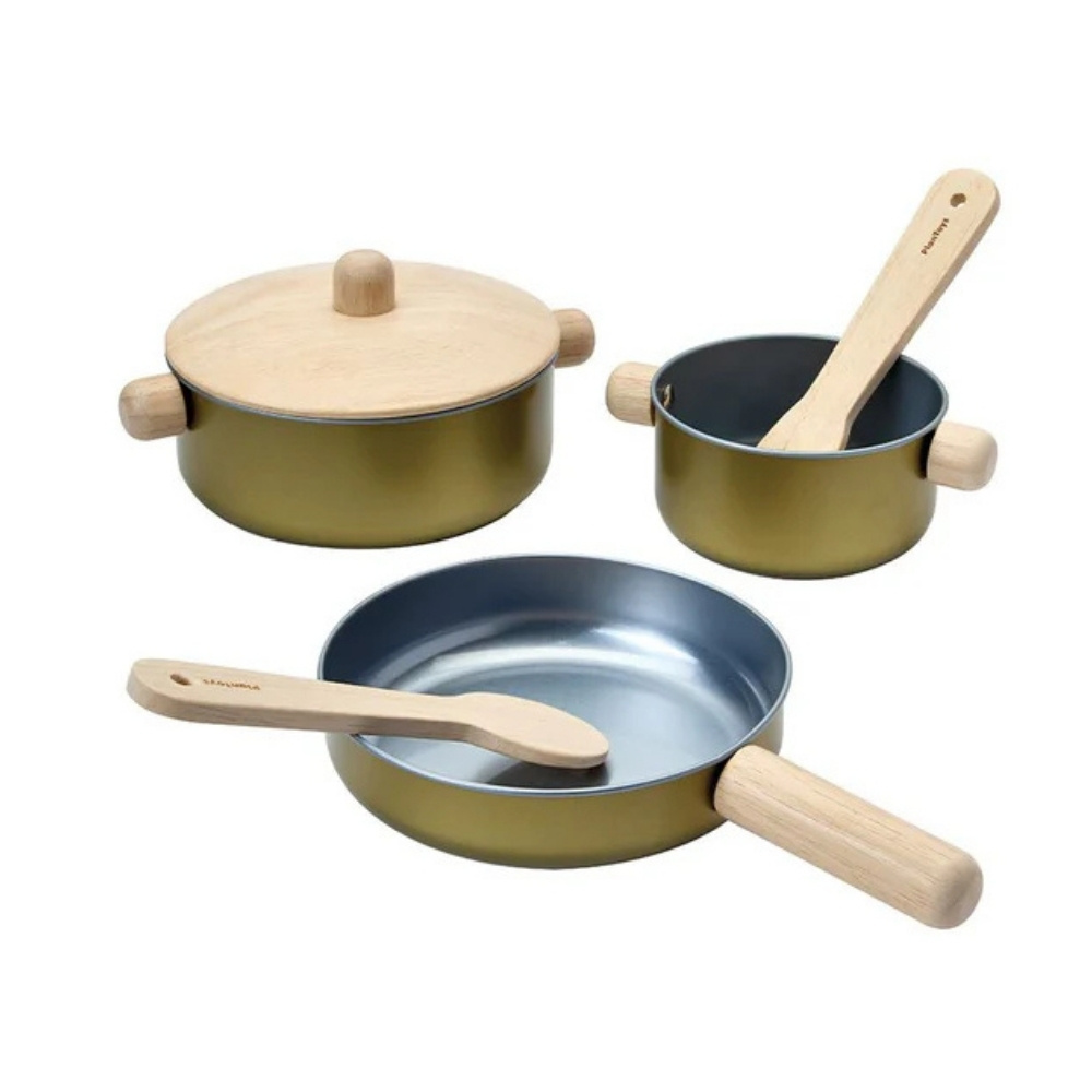סט כלי בישול Plan Toys