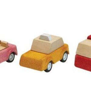מכוניות PlanWorld מעץ Plan Toys