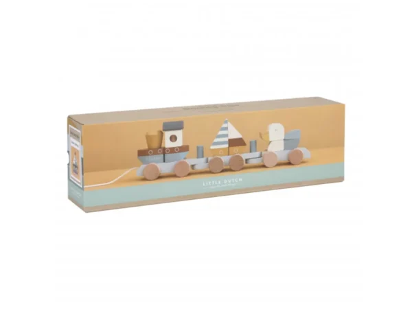 רכבת השחלות מעץ 'אניה' Little Dutch
