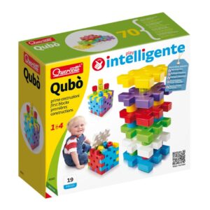 משחק הרכבה קוביה קובו 19 חלקים Quercetti