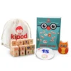 משחק לימודי קוביות חשבון מעץ Kipod
