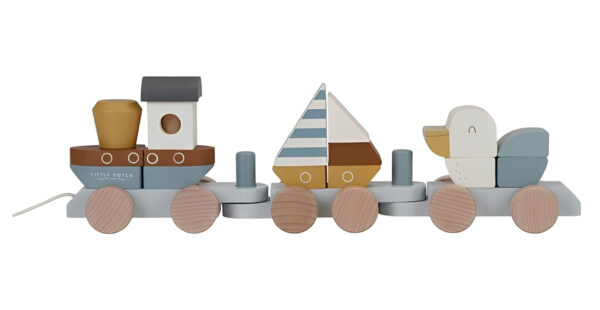 רכבת השחלות מעץ 'אניה' Little Dutch
