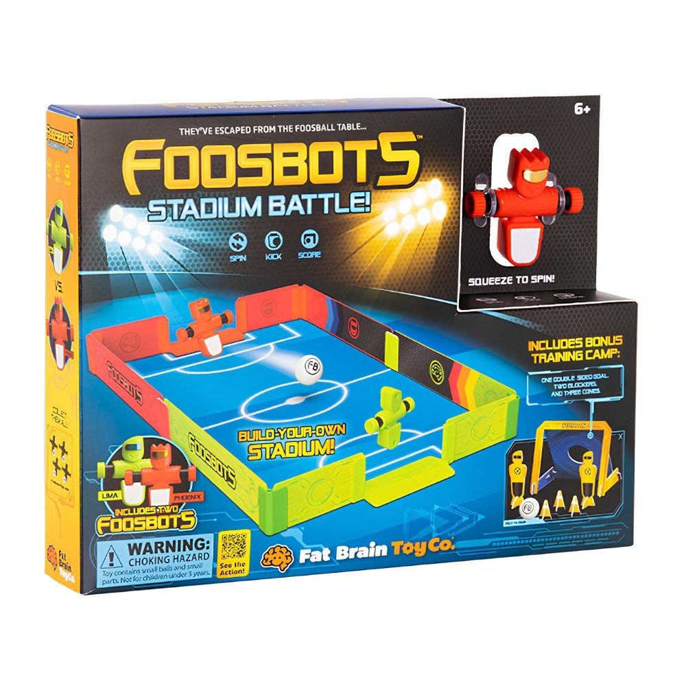 כדורגל פינג פונג אצטדיון כדורובוט - Fat Brain Fat Brain Toys