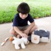 סט משחק ערכת טיפול בחיות Plan Toys
