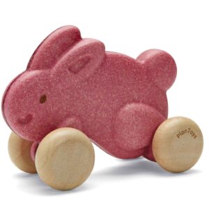 דחוף את הארנב ורוד - PlanToys Plan Toys