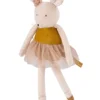 בובת עכברה רקדנית מתוקה בזהב Moulin Roty