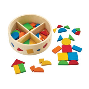 קופסת מוזאיקה מונטסורי Plan Toys