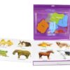 ספר פאזל שקעים חיות Priddy Books
