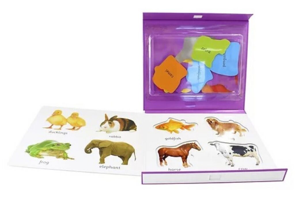 ספר פאזל שקעים חיות Priddy Books