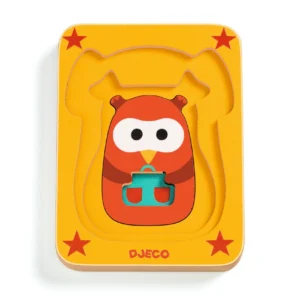 פאזל עץ רב שכבתי ליאו וחברים Djeco
