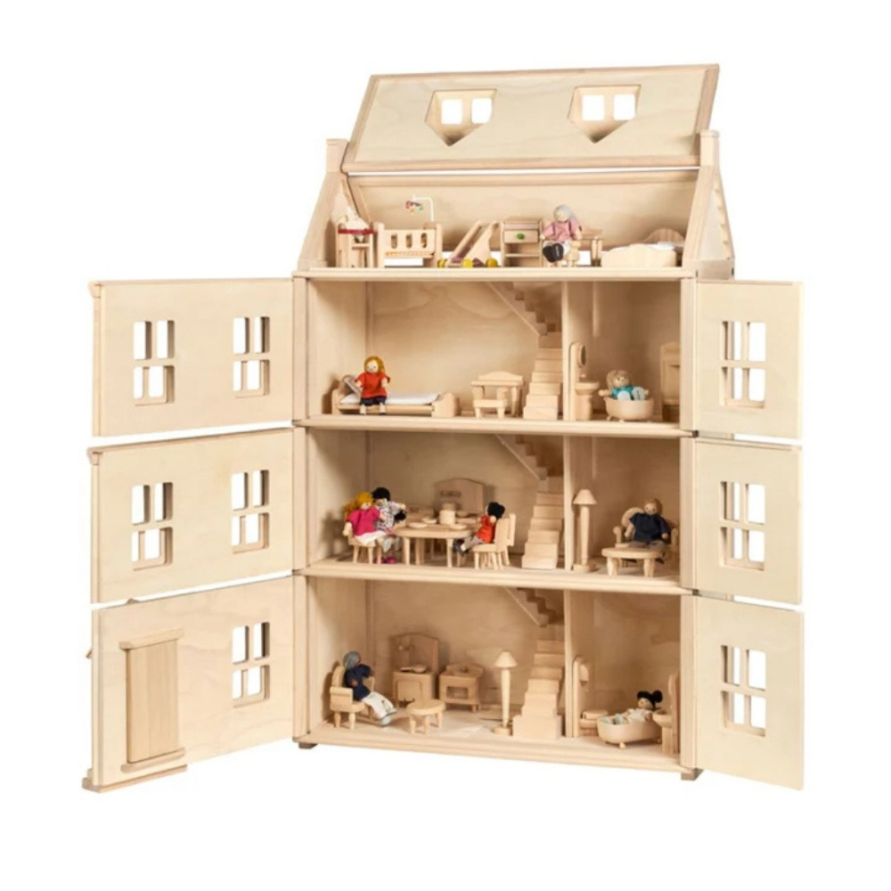 בית בובות ויקטוריאני ענק מעץ Plan Toys
