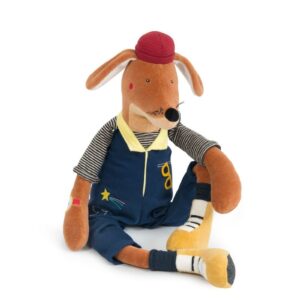 בובה בד רכה אלביס הכלב 52 ס״מ. Moulin Roty