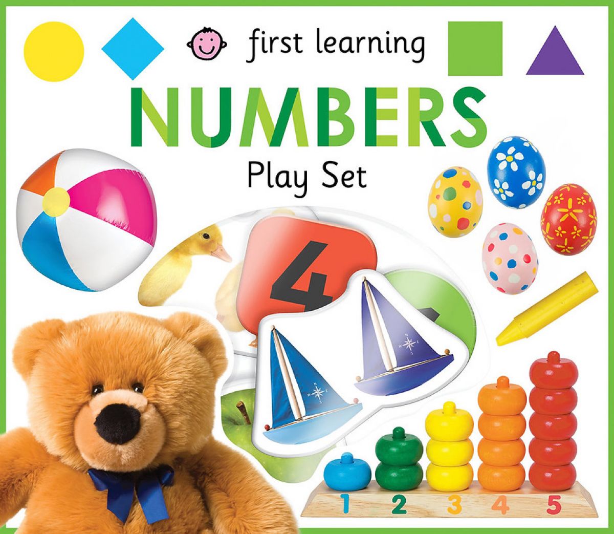 ספר פאזל שקעים מספרים Priddy Books
