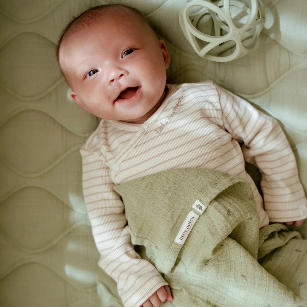 חיתול טטרה Swaddle 120X120 - ירוק פסטל Little Dutch