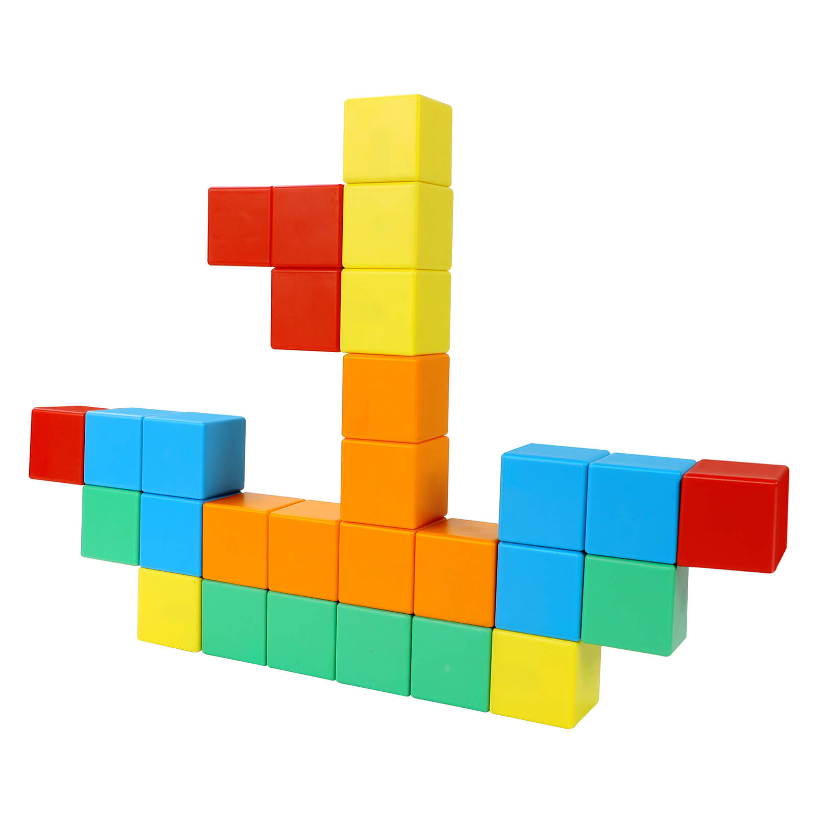 50 קוביות מגנטיות גדולות לקטנטנים Magnetic Cubes