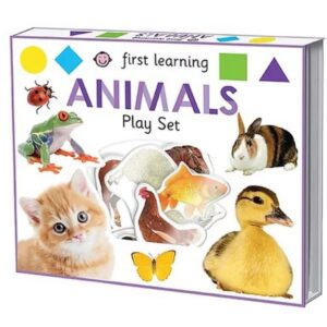 ספר פאזל שקעים חיות Priddy Books