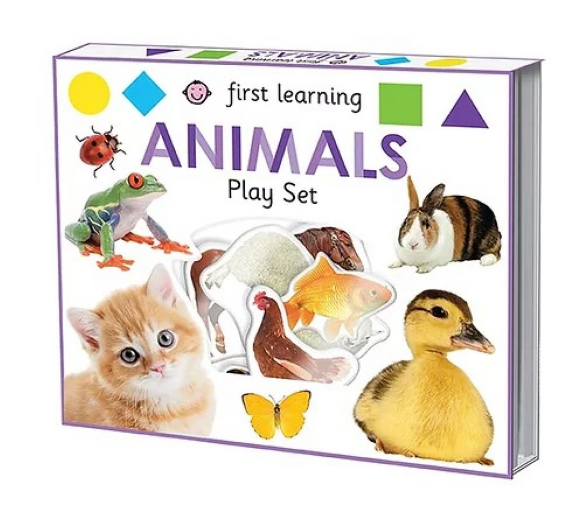 ספר פאזל שקעים חיות Priddy Books
