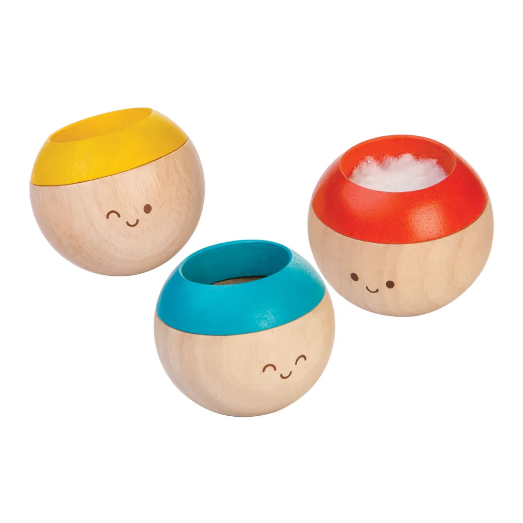 כדורי חושים מעץ Plan Toys