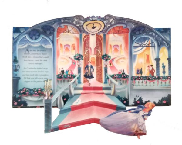 ספר תלת מימד פופ אפ סינדרלה Usborne