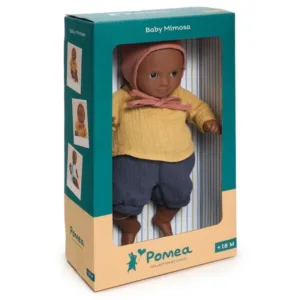בובה מימוזה עיניים כהות מסדרת פומיאה Djeco