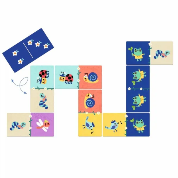 משחק דומינו חיות קטנות Djeco