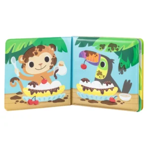 ספר קסם לאמבטיה חיות ג'ונגל Tiger Tribe