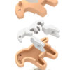 הרכבה כבשה מגנטי עם שלד וסביבת מחיה 3D Halftoys