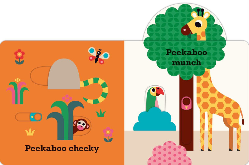 ספר הזזה מי מציץ אריה Nosy Crow