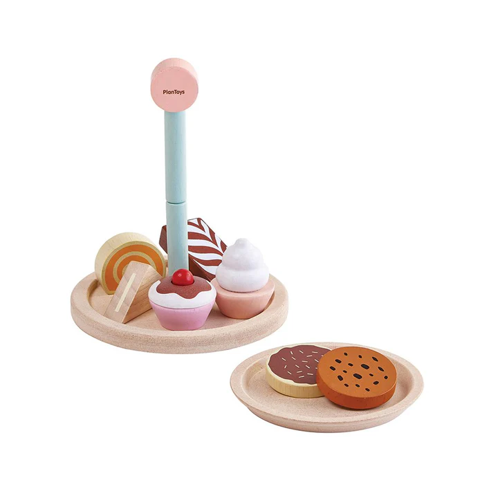 משחק דמיון מעמד מתוקים מעץ לילדים Plan Toys