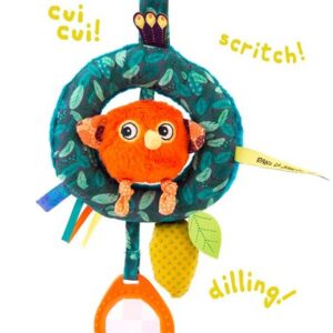 טבעת פעילות ותלייה תרנגולת Moulin Roty