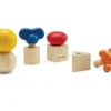 משחק הברגות מעץ Plan Toys