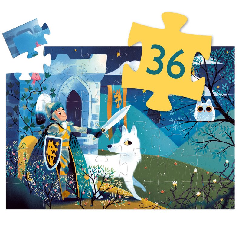 פאזל 36 - אביר הירח המלא Djeco