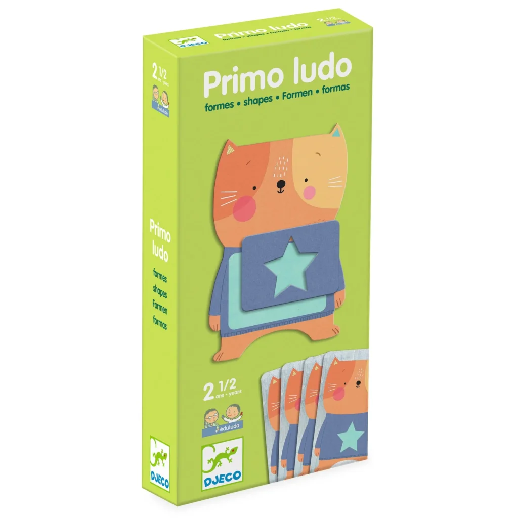 משחק לימודי ראשוני צורות Djeco