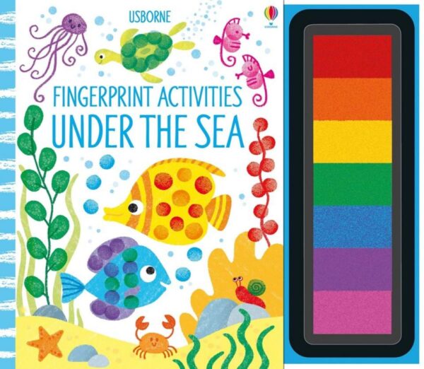 יצירה בטביעות אצבעות מתחת לים Usborne