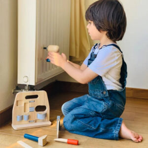 ערכת כלי עבודה לנגרות מעץ Plan Toys