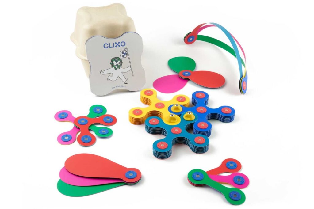 קליקסו Clixo ערכת 42 חלקים מגנטיים קשת