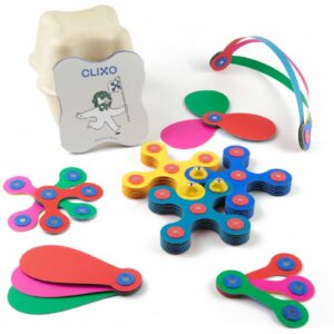 קליקסו Clixo ערכת 42 חלקים מגנטיים קשת