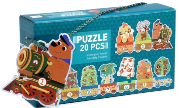 פאזל רכבת סופרים Djeco