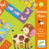 משחק דומינו קטן - חיות Djeco