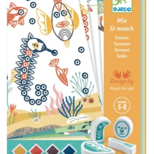 יצירה חותמות חיות מפתיעות Djeco