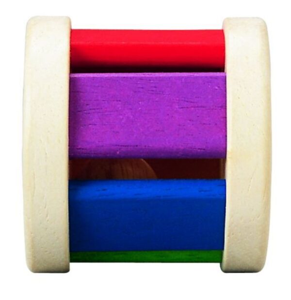 רעשן מתגלגל מעץ Plan Toys