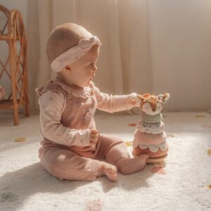 מגדל טבעות חושי 'במבי' Little Dutch