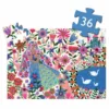 פאזל 36 - הנסיכה והטווס Djeco