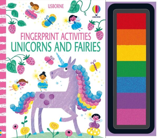 יצירה בטביעות אצבעות חד קרן Usborne