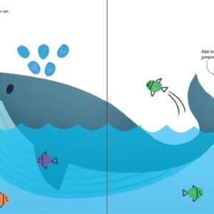 יצירה בטביעות אצבעות - חיות Usborne